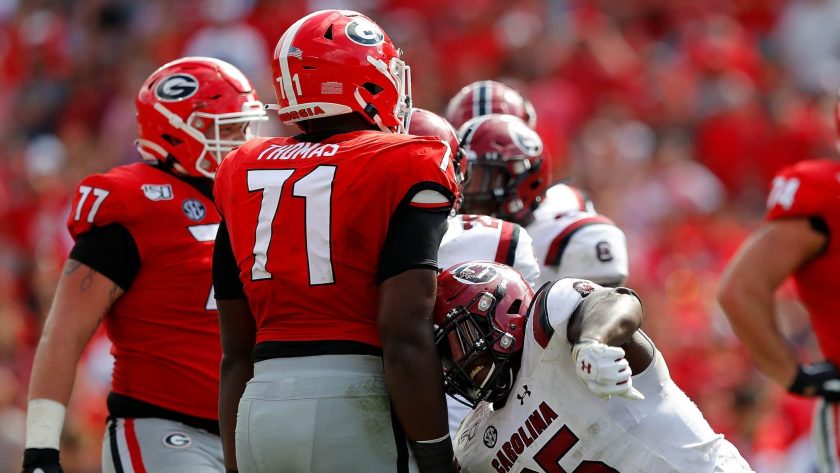 New York Giants 1st-round pick Andrew Thomas signs 4-year deal (Report)