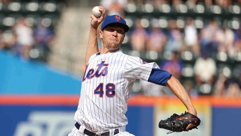 New York Mets ace Jacob deGrom leaves sim game due to back injury