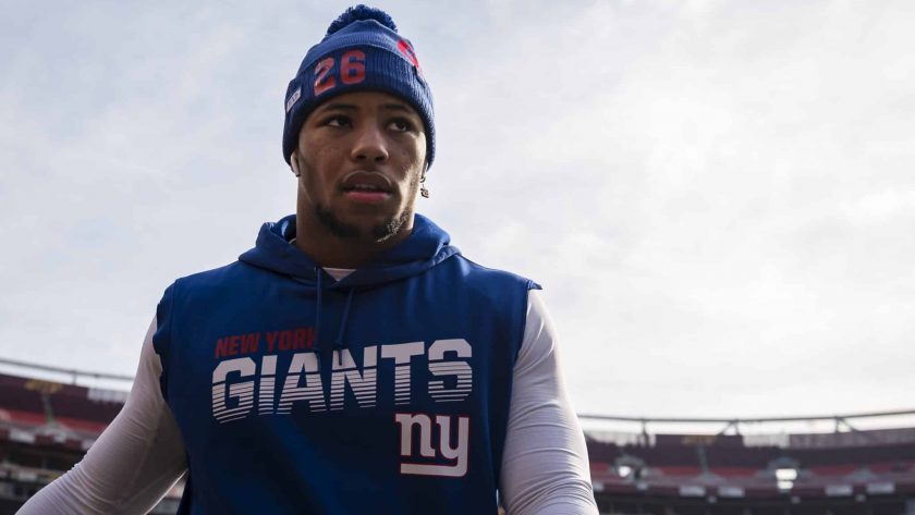 Giants’ Saquon Barkley not concerned with contract situation