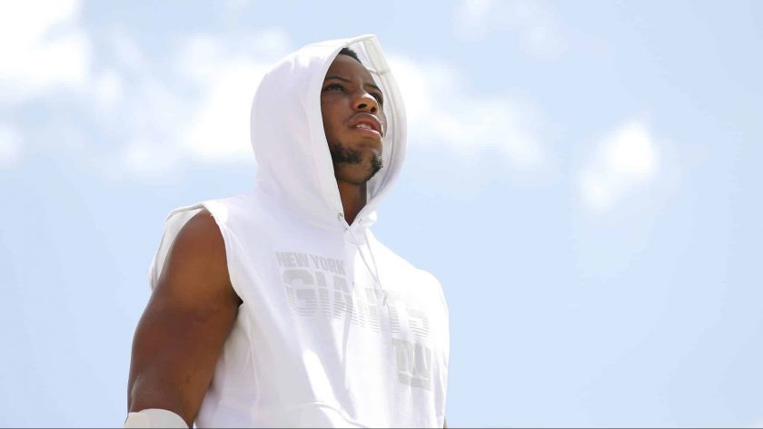 New York Giants’ Saquon Barkley talks new Nike line