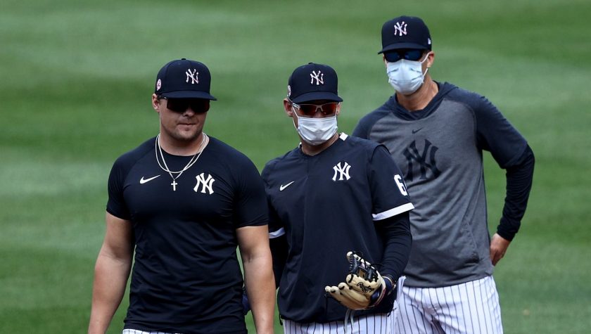 New York Yankees share thoughts on COVID-19 social distancing rules
