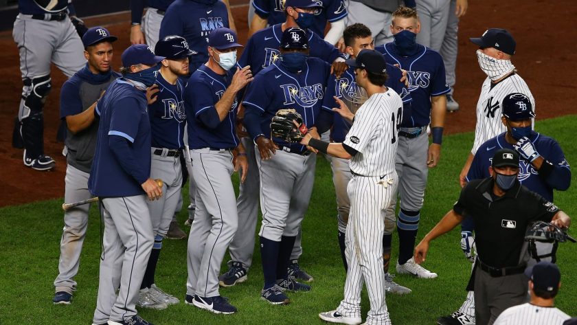 Tensions between New York Yankees, Tampa Bay Rays boil over