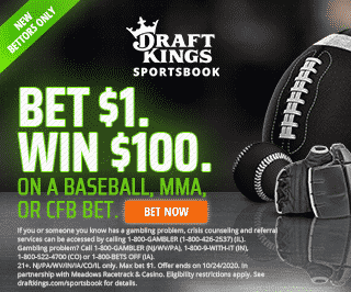 Bet $1, Win $100 on Any World Series Game With DraftKings Sportsbook