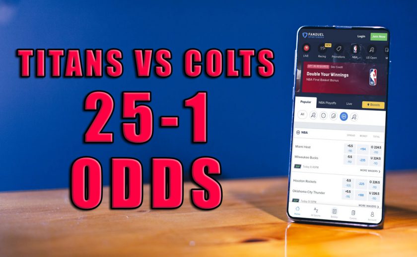 Bet Titans or Colts to Win at 25-1 Odds with FanDuel Sportsbook