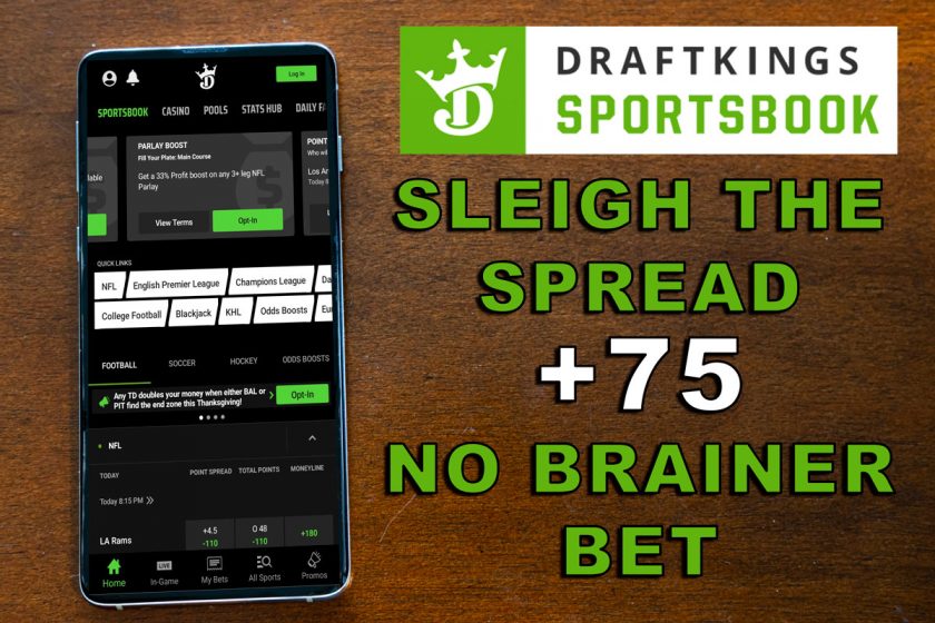 DraftKings Sportsbook Promo: Crazy +75 Spreads for NBA Opening Night
