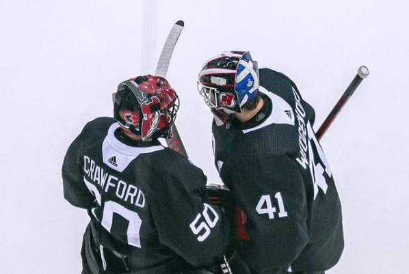 Corey Crawford taking an indefinite leave from New Jersey Devils