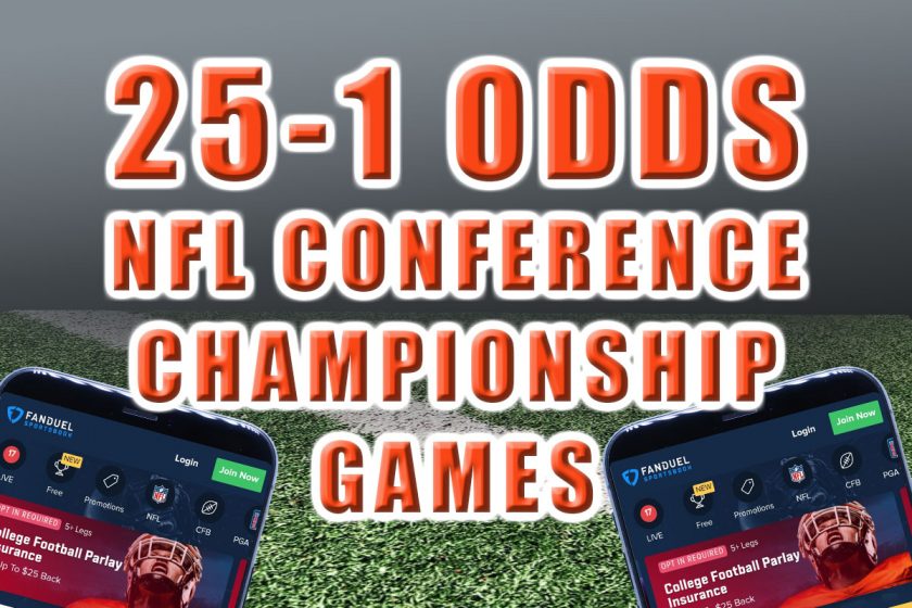 FanDuel Virginia Sportsbook Has 25-1 Odds on NFL Conference Championships