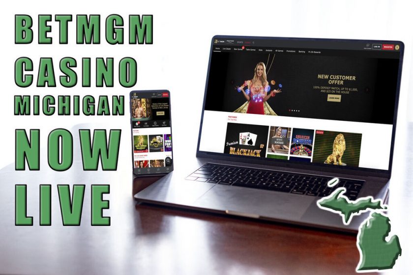 BetMGM Michigan Casino Launches, Claim $1,025 Bonus
