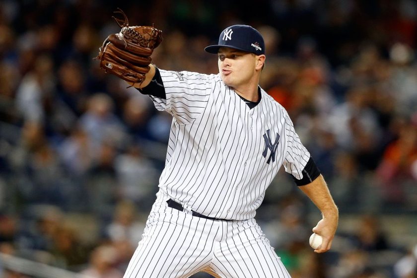 New York Yankees bring back LHP Justin Wilson