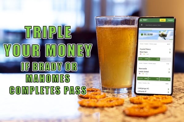 Unibet Super Bowl Promo: 3x Your Money If Pass Is Completed