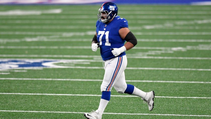 Giants’ Will Hernandez working toward bounce-back 2021 season at RG