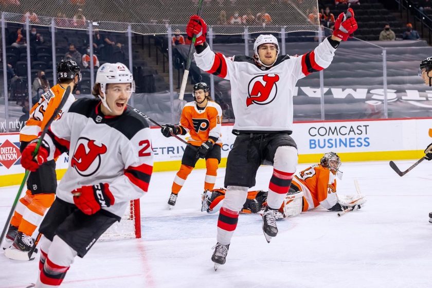 ESNY’s 5 gif reaction to New Jersey Devils win at Philadelphia Flyers