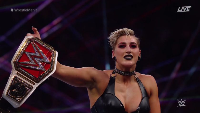 Rhea Ripley wins Raw Women’s Championship at WrestleMania 37