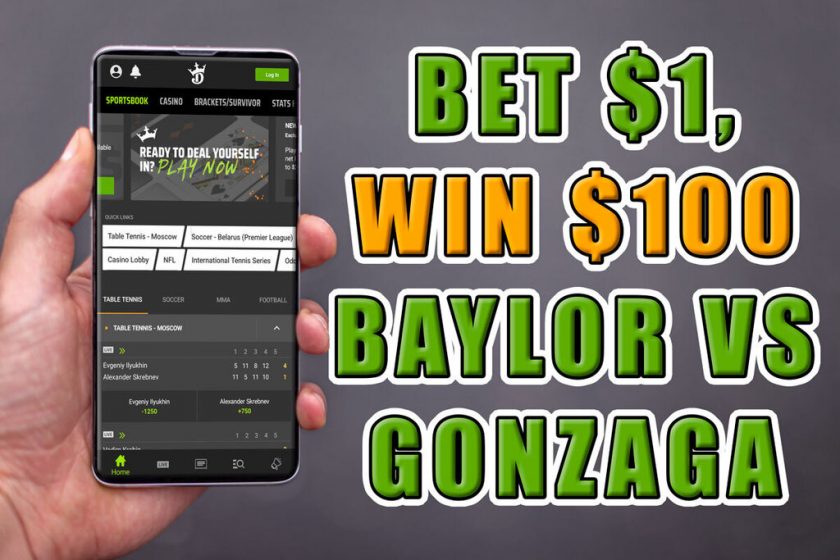 draftkings sportsbook baylor gonzaga promo