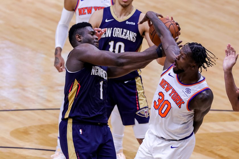 ESNY’s 5 GIF reaction to New York Knicks win at New Orleans Pelicans