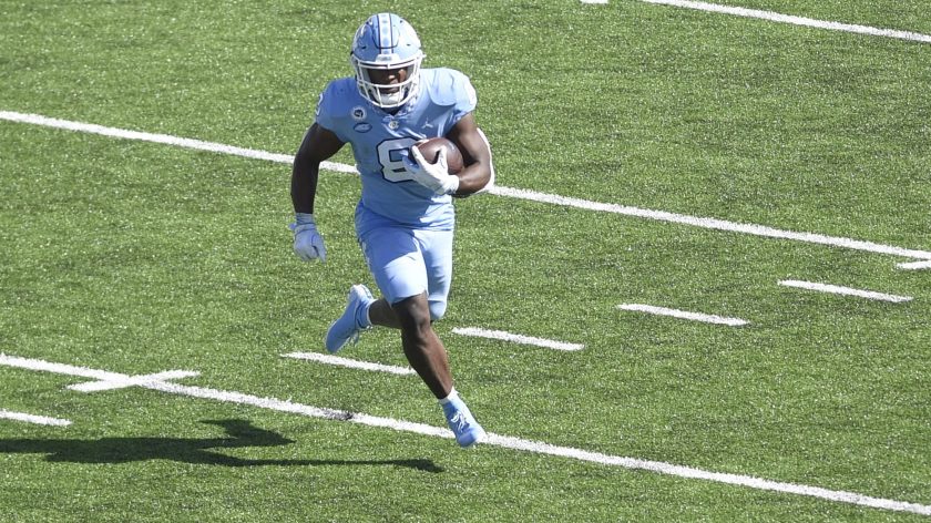 Jets draft UNC RB Michael Carter in 4th round