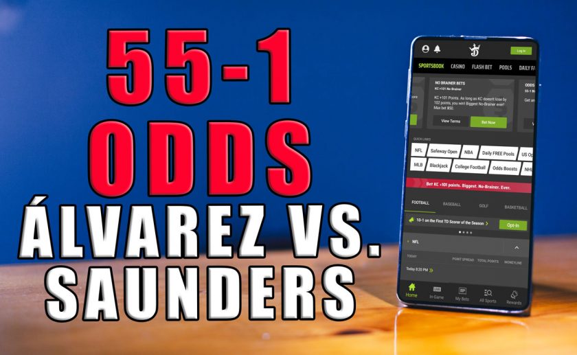 DraftKings Sportsbook Alvarez Promo: Insane 55-1 Odds