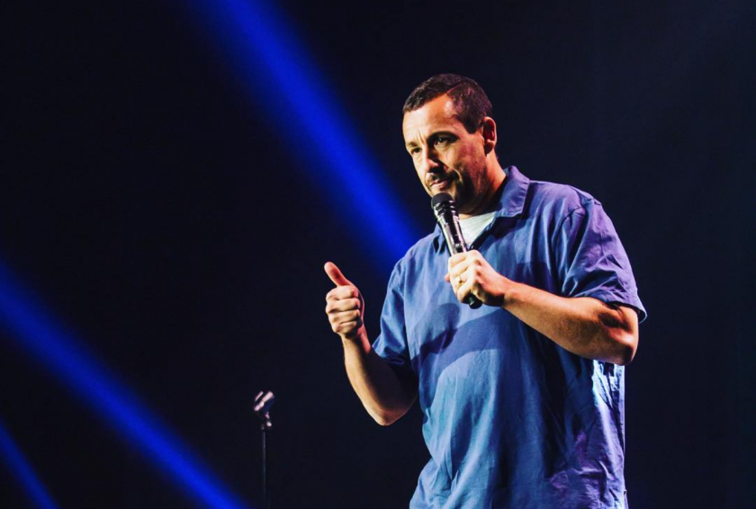 Adam Sandler is hooping out on Long Island (Video)