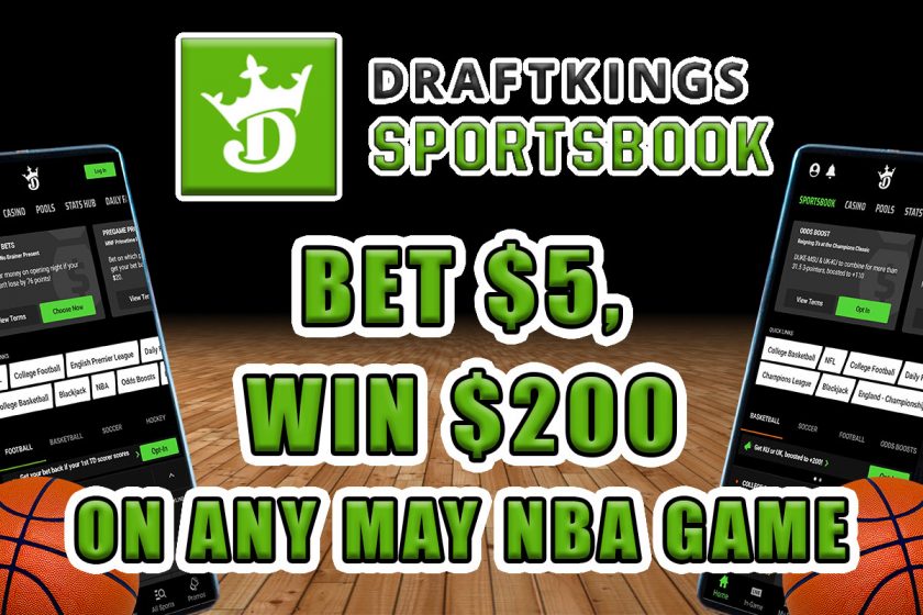 Bet $5, Win $200 on any NBA Postseason Game at DraftKings Sportsbook