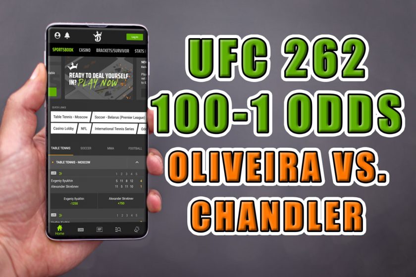 Get No-Brainer 100-1 UFC 262 Odds at DraftKings Sportsbook