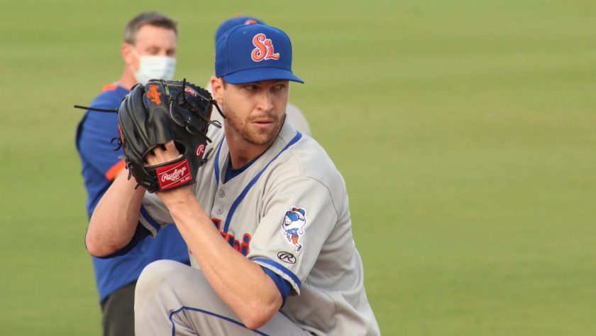 Jacob deGrom dominates rehab start