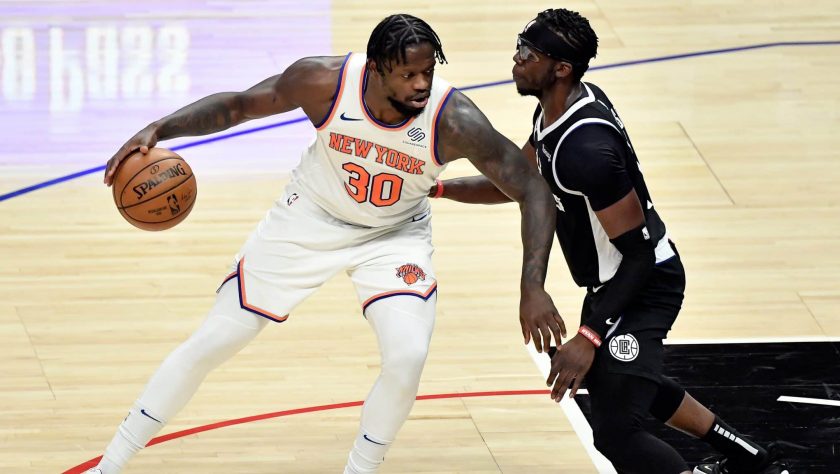 Where do the New York Knicks stand in the standings?
