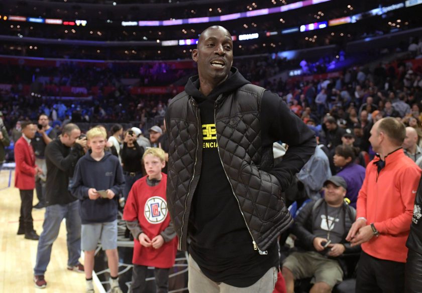 Kevin Garnett responds to Kyrie Irving stepping on Celtics logo