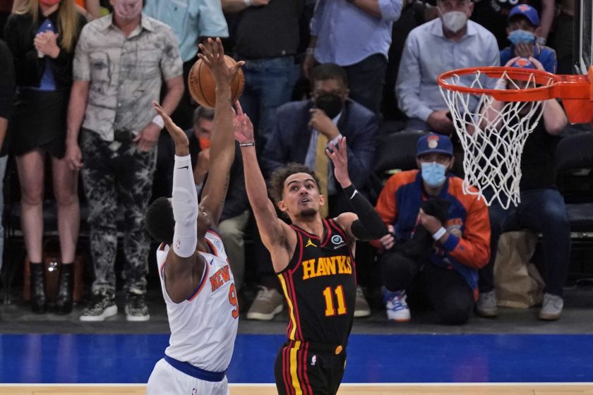 Trae Young quiets MSG crowd after early ‘f*** you’ chants (Video)