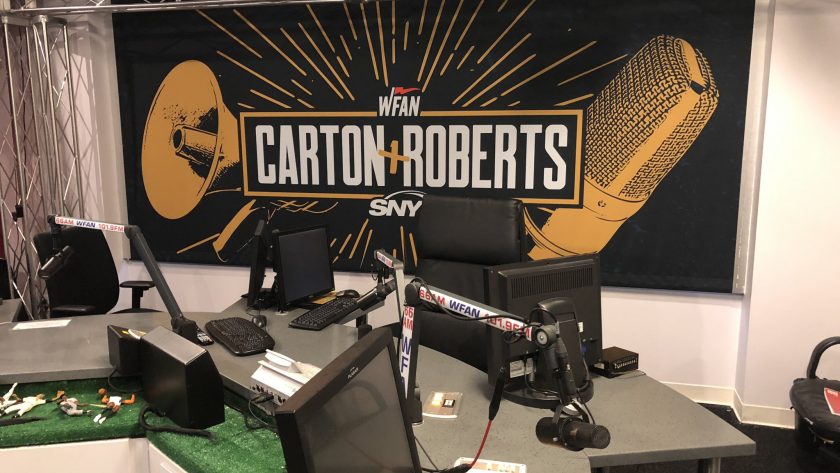 WFAN’s ‘Carton & Roberts’ announces SNY simulcast begins May 24