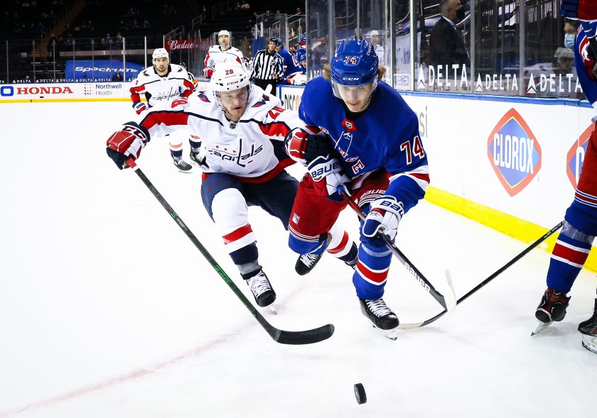 New York Rangers take on Washington Capitals in a wild one
