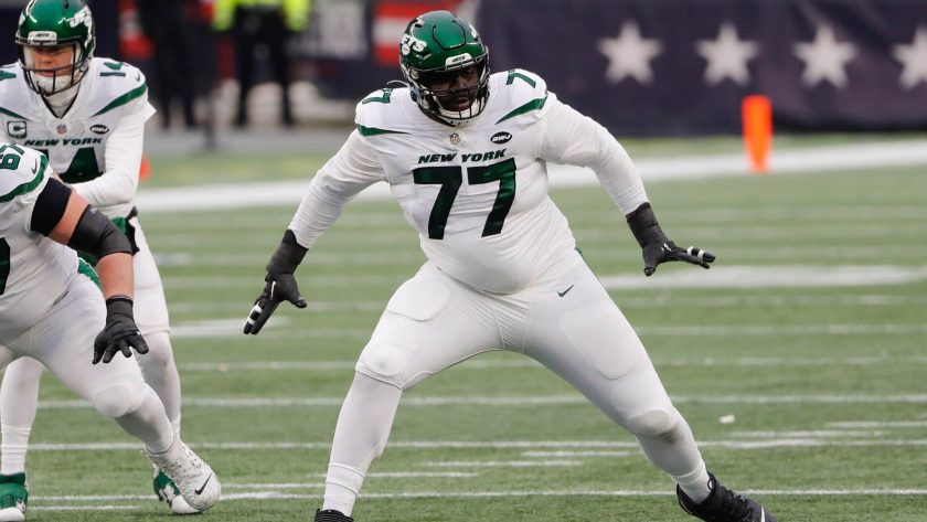 Jets’ Robert Saleh, Mekhi Becton comment on OT’s ‘nagging foot injury’