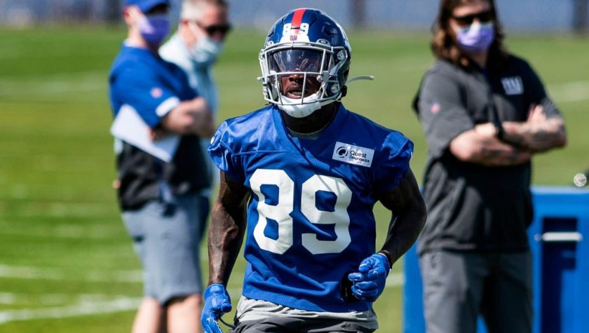 Kadarius Toney back with Giants following Reserve/COVID-19 list placement
