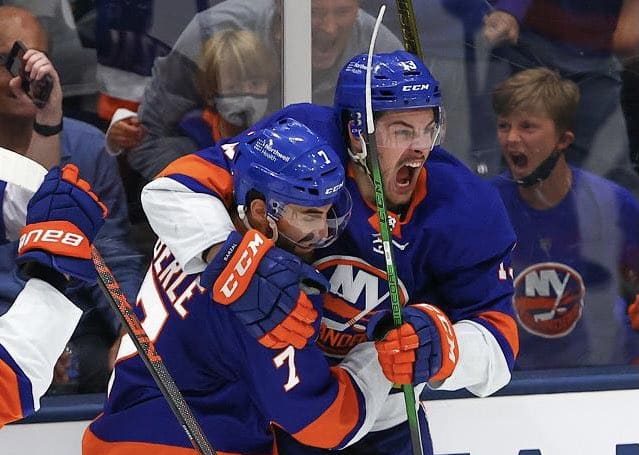 Mathew Barzal is stepping up for the Islanders