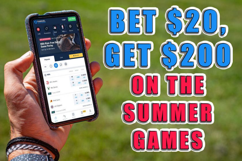 FanDuel Sportsbook Promo: Bet $20 on the Summer Games, Win $200