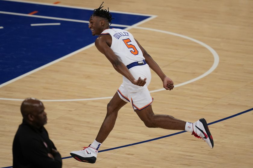Immanuel Quickley is picking Kevin Durant’s brain at Team USA camp