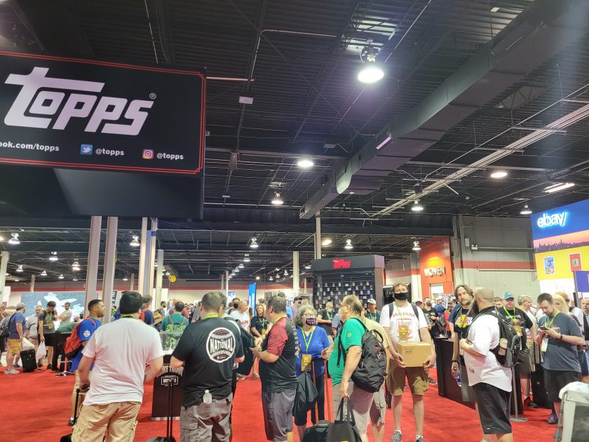 Sports card collectors celebrate, spend at The National