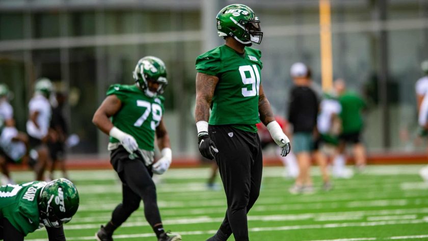 Who will start on the Jets D-Line Week One?