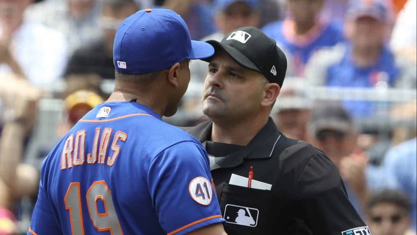 Mets manager Luis Rojas suspended 2 games for Sunday confrontation with umpire