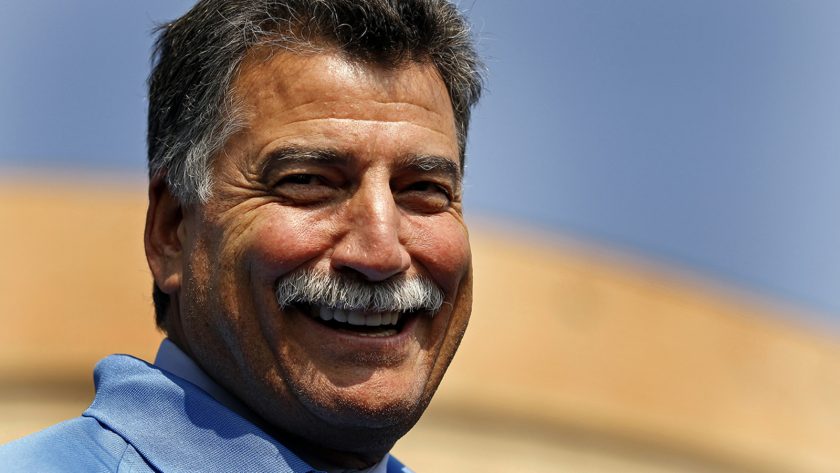 Keith Hernandez hurt himself doing what?