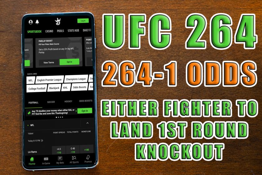 DraftKings Sportsbook UFC 264 Promo Gives No-Brainer McGregor-Poirier Odds