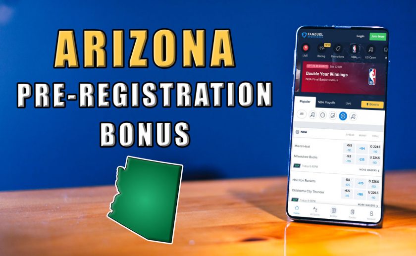 fanduel arizona sportsbook pre-registration bonus