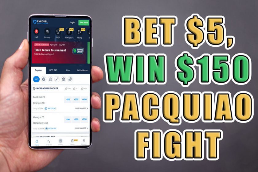 How to Get the FanDuel Sportsbook 30-1 Odds Pacquiao Promo