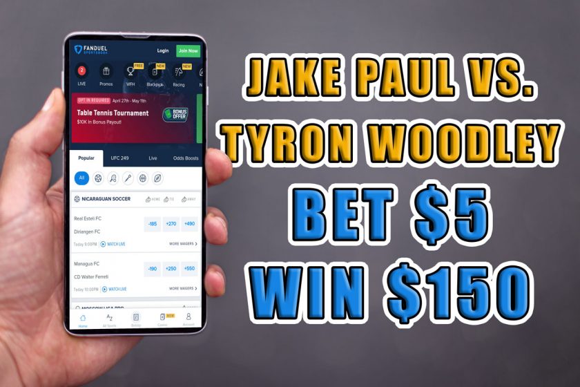 How to Get 30-1 Odds at FanDuel Sportsbook for Jake Paul Fight