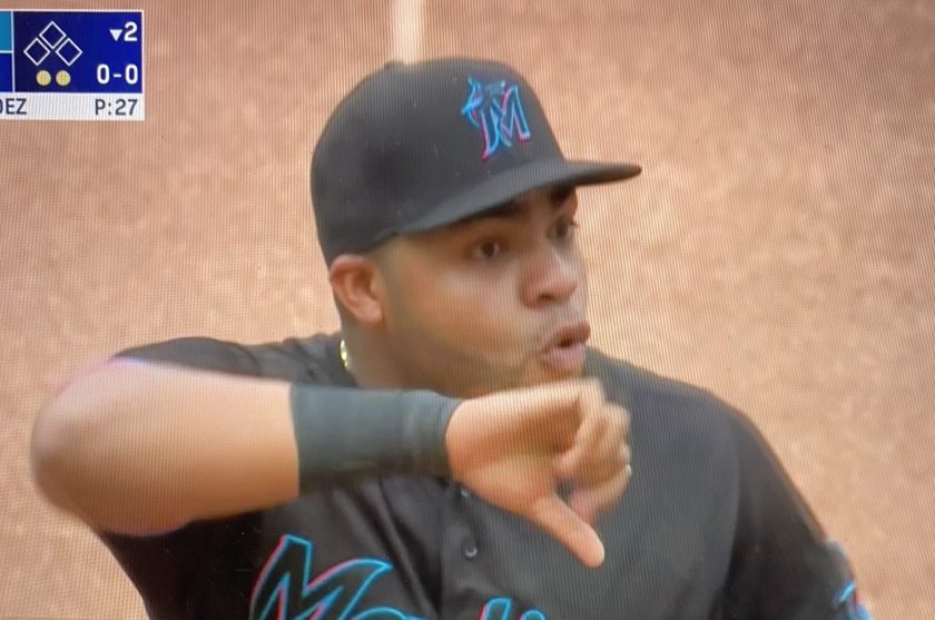 Jesús Aguilar chirps Mets bench, Taijuan Walker