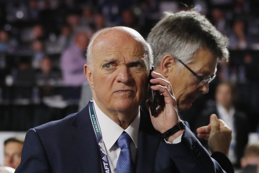 Quiet Lou still working on Islanders roster