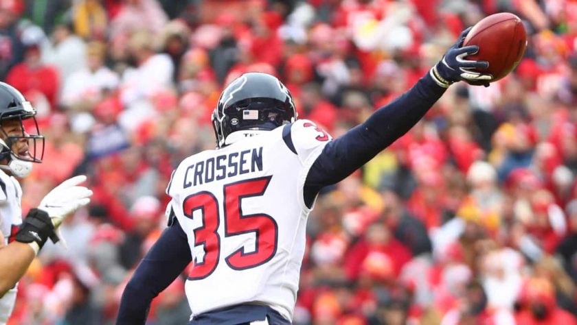 Giants send late-round pick to Texans for CB Keion Crossen (Report)