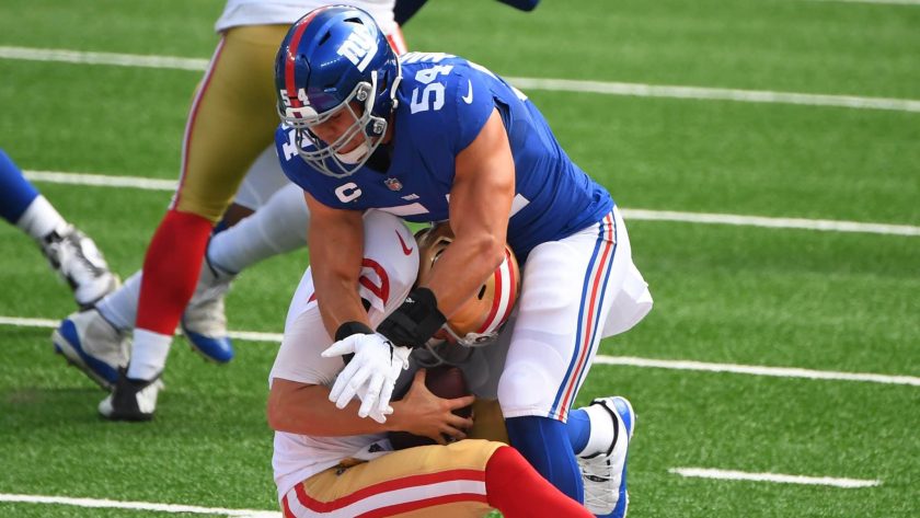 Giants activate Blake Martinez, place Todd Davis on Reserve/Retired list