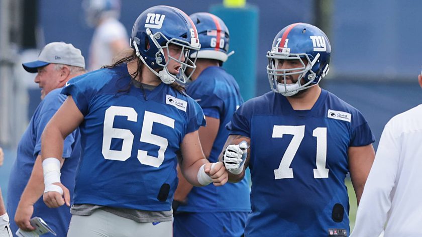 Giants offensive line can’t afford another mediocre-at-best year