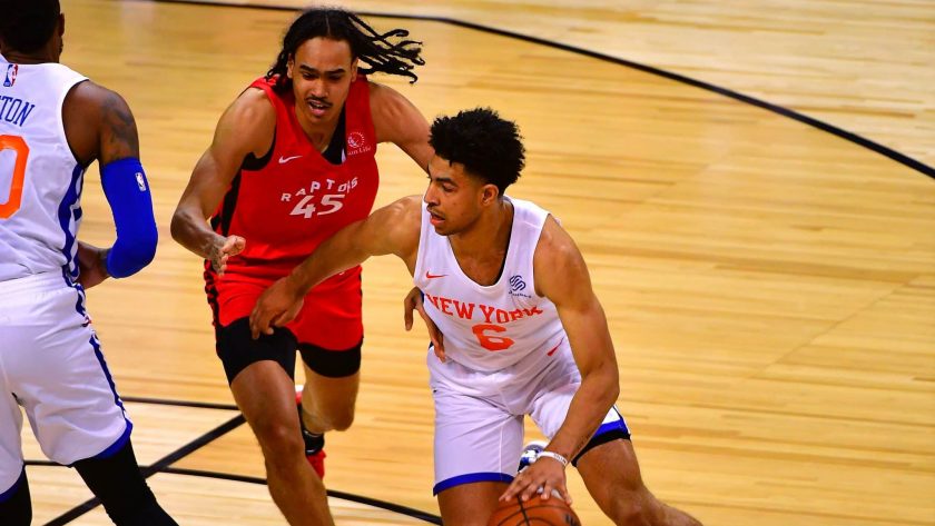 Knicks rookie Quentin Grimes takes his turn at Summer League