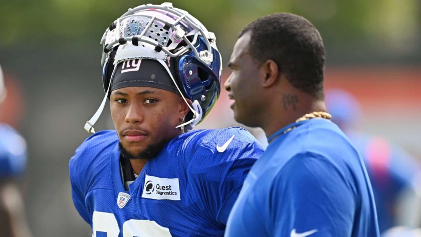 Saquon Barkley, Kenny Golladay, Kyle Rudolph won’t play in Giants’ ‘dress rehearsal’ preseason game